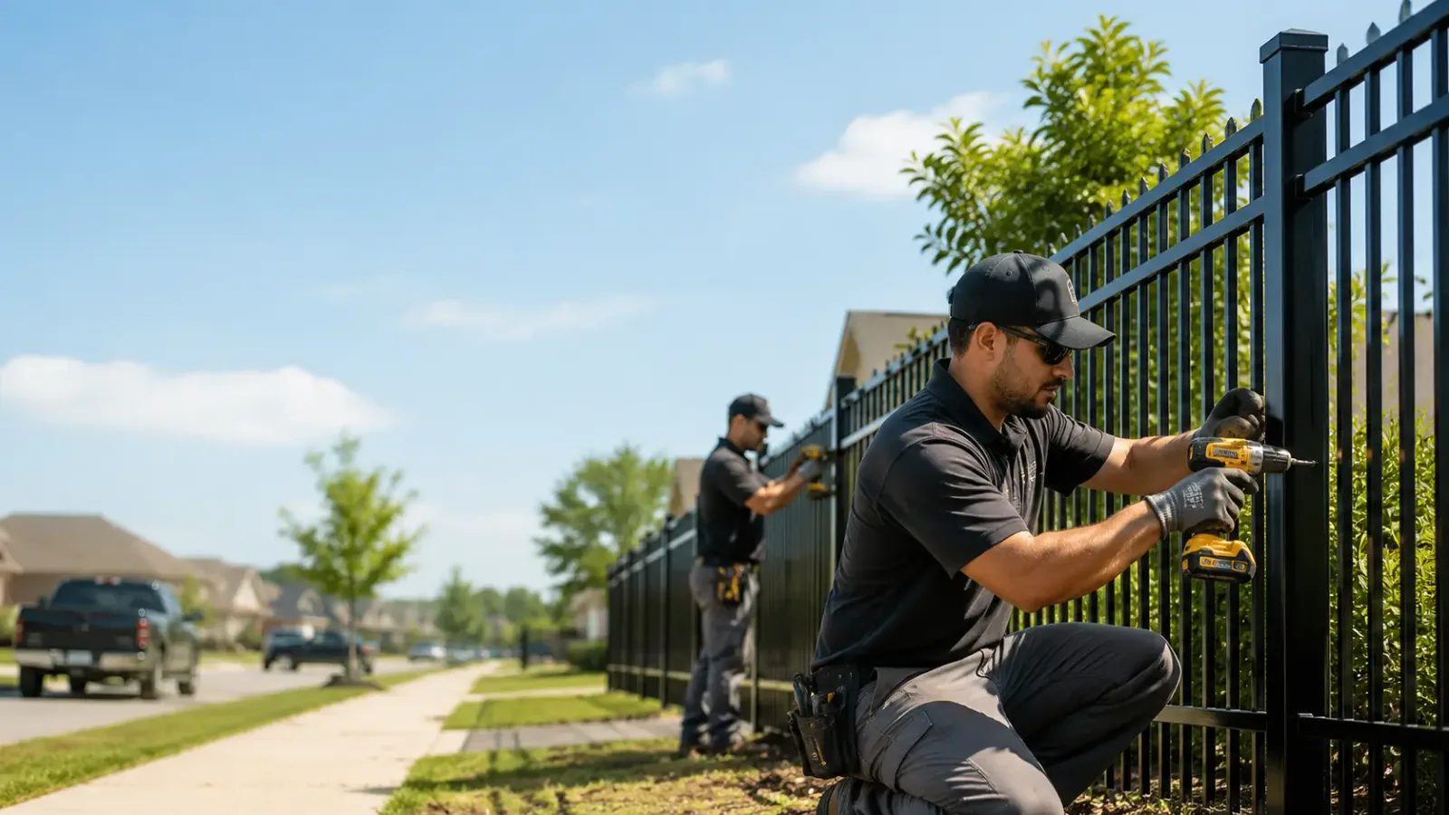 Metal Fence Installation in Hooker, OK